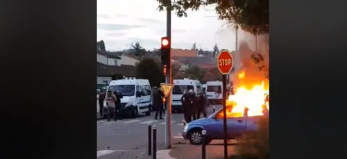 Nantes : des émeutes en cours dans le quartier du Breil