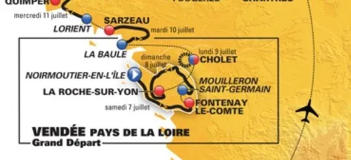 Loire-Atlantique : des routes départementales fermées pour le Tour...
