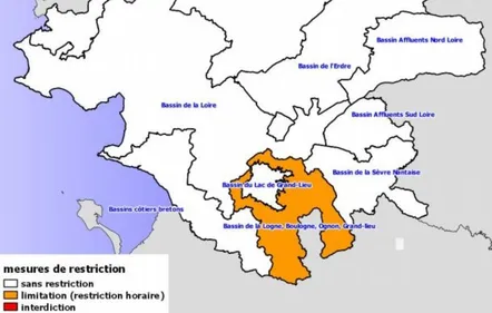 Des restrictions d'usage de l'eau en Loire-Atlantique