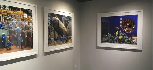Une exposition sur les chantiers navals à Saint-Nazaire
