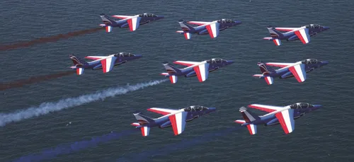 La patrouille de France volera dans le ciel de Pornichet ce dimanche
