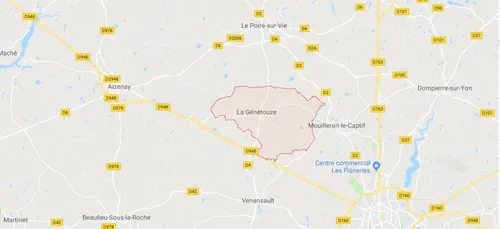 A La Génétouze, les flammes ravagent le théâtre municipal