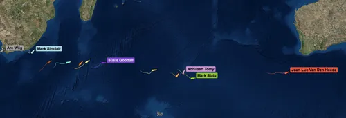 Un navigateur de la Golden Globe Race blessé dans une tempête