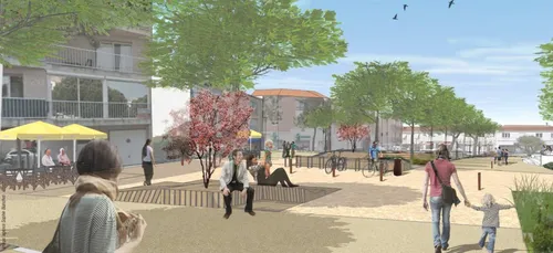 Saint-Brévin : les travaux contestés de la place du marché débutent...