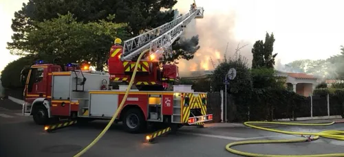 Un feu d'habitation lundi soir à Saint-Hilaire-de-Riez