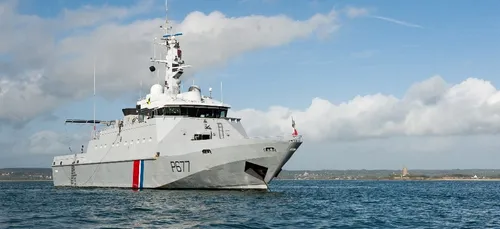 Un patrouilleur de la marine en escale à Paimboeuf ce weekend