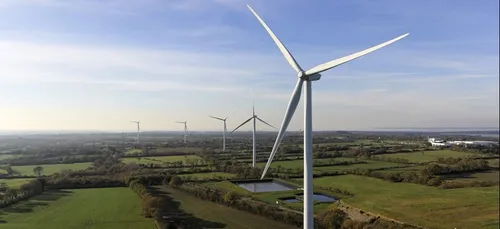 Un incendie sur une éolienne cette nuit à la Limouzinière