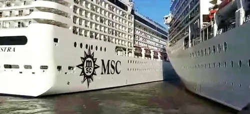 DEUX PAQUEBOTS NAZAIRIENS SE HEURTENT EN ARGENTINE (VIDÉO)