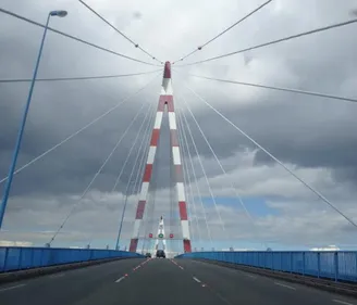 Spectaculaire accident sur le pont de Saint-Nazaire ce jeudi !