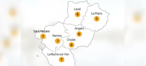 Un air de qualité médiocre ce lundi en Loire-Atlantique et Vendée