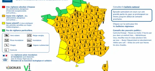 Canicule : la Loire-Atlantique et la Vendée désormais en vigilance...