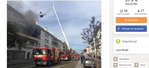 Saint-Nazaire : une cagnotte lancée après un incendie dans le...