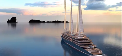 A Pornichet, les Chantiers de l'Atlantique vont tester une voile...