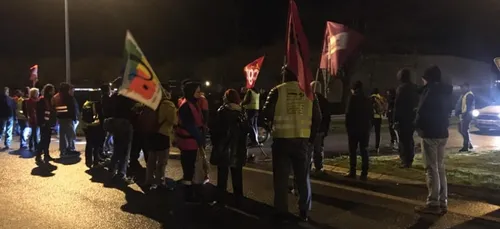 Montoir-de-Bretagne : barrage filtrant ce vendredi matin près d'Airbus