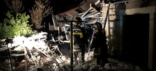 Saint-Aignan-de-Grand-Lieu : un incendie détruit deux garages