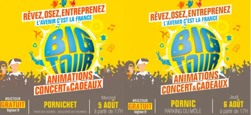 Après les Sables-d'Olonne, le Big Tour de passage à Pornic et...