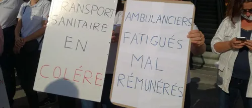 Saint-Nazaire : Les ambulanciers en grève