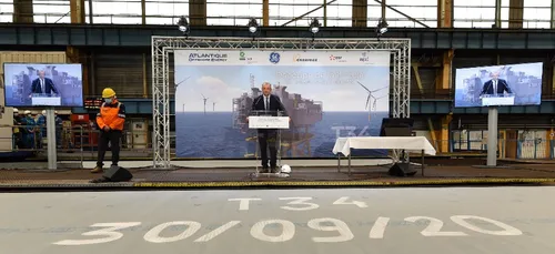 Saint-Nazaire : les Chantiers de l'Atlantique construisent la...