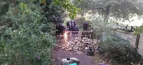 Donges: évacuation du village du peuple