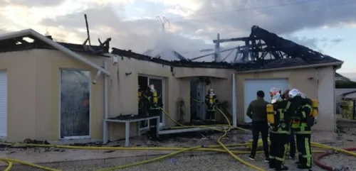 Nort-sur-Erdre : un incendie ravage un pavillon