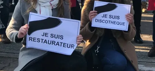 Nantes : Manifestation des restaurateurs