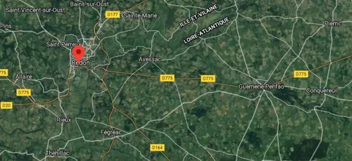 Fermeture de la D775 entre Redon et Guémené-Penfao pour six mois