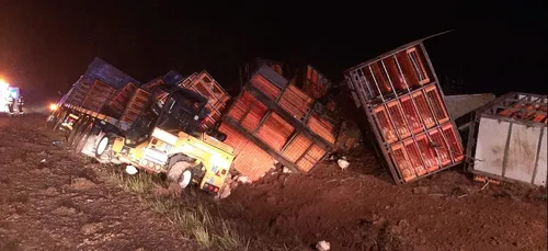 Circulation interrompue sur la RN165 à Pontchâteau-Ouest après un...