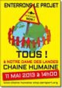 Une chaine humaine de 25 kilomètres à Notre Dame des Landes