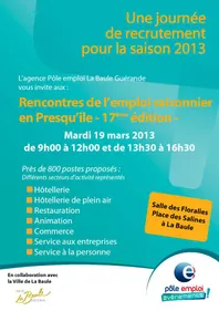 Jobs d'été : 2 000 jeunes attendus ce mardi à La Baule