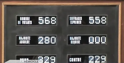 Nouvelle manifestation des opposants au mariage pour tous hier soir...