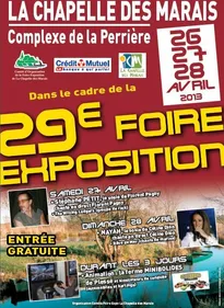 Coup d'envoi de la foire expo de la Chapelle des Marais