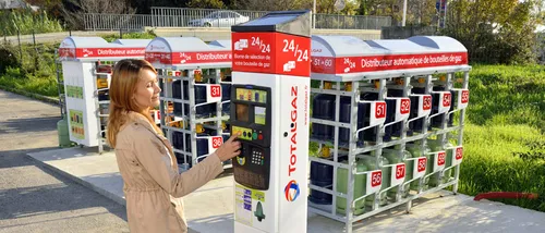 Des distributeurs automatiques de bouteilles de gaz installés à...