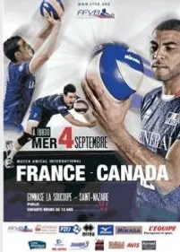 Volley-ball : France-Canada ce soir à Saint-Nazaire