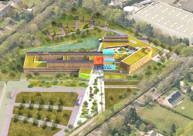 Le futur lycée de Carquefou sera chauffé à 100% par des énergies...