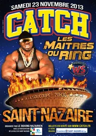 Un gala de catch samedi à Saint-Nazaire