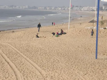 Soleil + vacances = grosse affluence à La Baule !