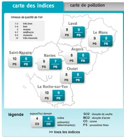 Pollution : le seuil d'alerte dépassé à Saint-Nazaire