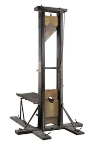 Une guillotine dans votre salon, ça vous tente ? 