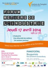 Forum des métiers de l'industrie ce jeudi à Bouguenais