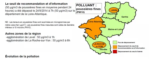 Un volcan à l'origine d'une pollution en Loire-Atlantique...