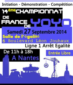 Les championnats de France de... yoyo ce samedi à Nantes ! 