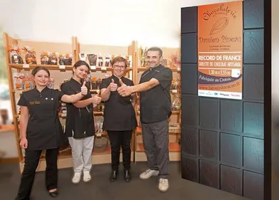 La plus grande tablette de chocolat de France présentée au Pouliguen !