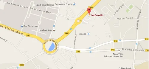 St Nazaire : braquage au Mc Donald's d'Oceanis