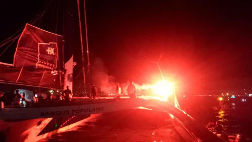 Victoire et record pour Loïck Peyron sur la Route du Rhum !