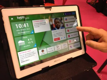 Une société nantaise développe une tablette tactile pour les seniors !