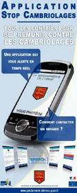 Une application pour lutter contre les cambriolages en...