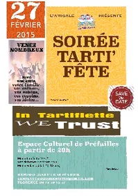 Soirée Tarti'Fête