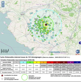 Un séisme hier soir dans la région de Cholet ressenti en...