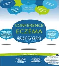 1 ère conférence eczéma à St Nazaire