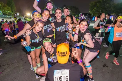 La course fluorescente Electrodash débarque à Nantes ! 
